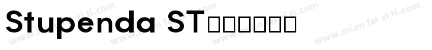Stupenda ST字体转换